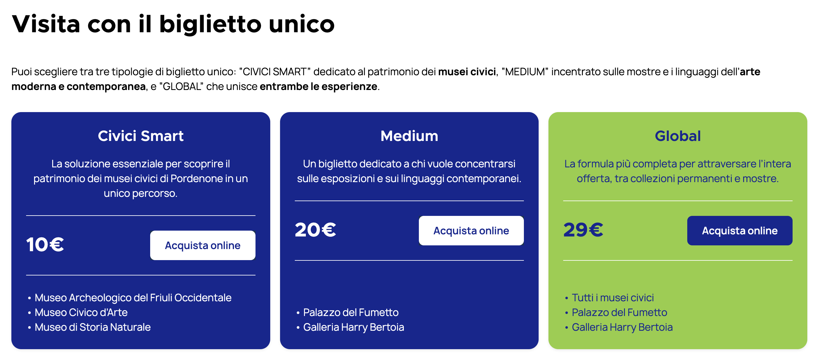 biglietto unico