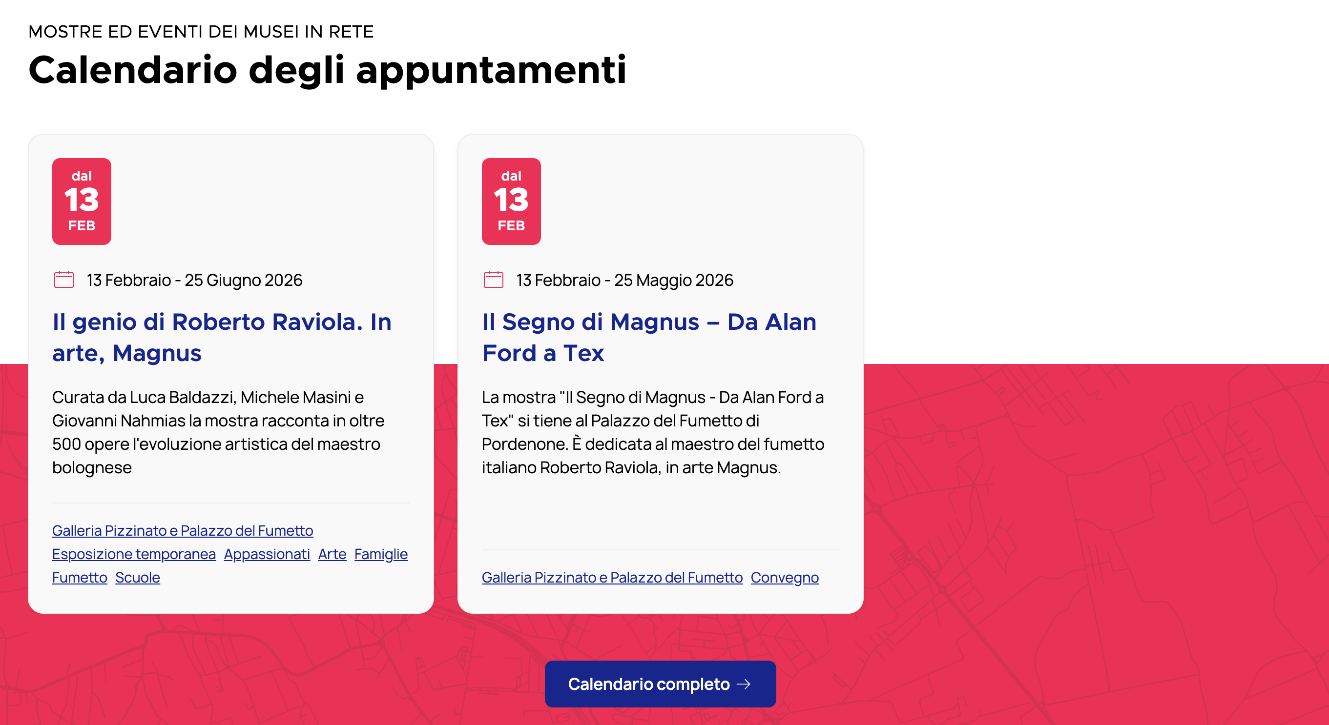 calendario pianificazione