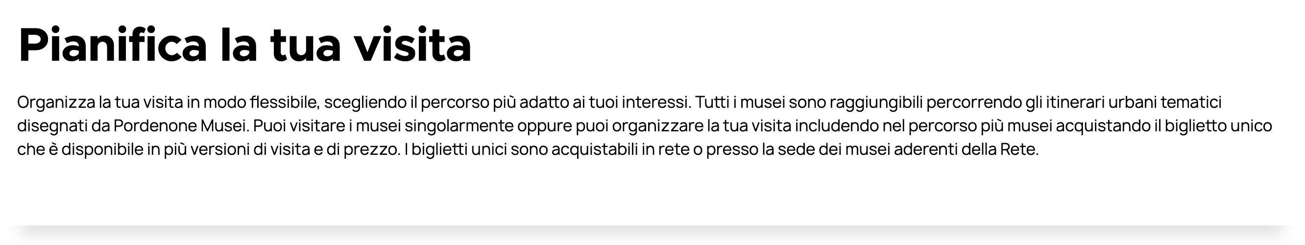 introduzione pianificazione