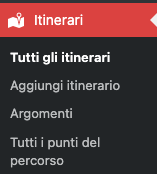 itinerari backoffice